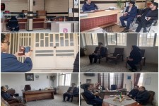 بازدید سرزده معاون سیاسی امنیتی فرمانداری هرسین از برخی ادارات و بانک های شهرستان