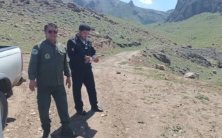 خلع ید 2هکنار از اراضی ملی هرسین