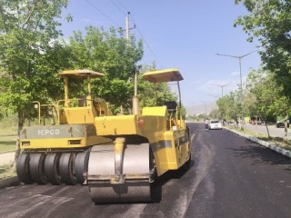 بهسازی و روکش آسفالت کمربندی جنوبی شهر هرسین