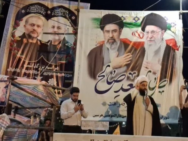 مراسم بزرگداشت سپهبد شهید محمد پاکپور و سرلشکر شهید غلامرضا سلیمانی در هرسین