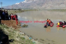 امیر شاه آبادی: جسد صمد حسینی جوان غرق شده در رودخانه گاماسیاب پیدا شد