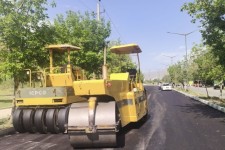 بهسازی و روکش آسفالت کمربندی جنوبی شهر هرسین