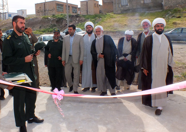 افتتاح مسجد انصارالحسین(ع)در روستای چغاکبود هرسین
