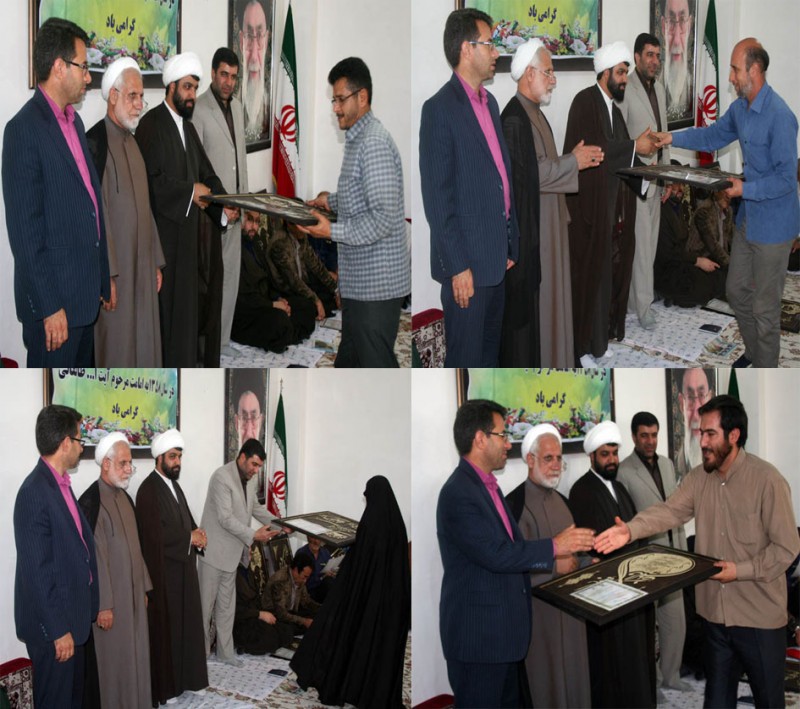 تقدیر از فعالان ستاد برگزاری نماز جمعه در هرسین+تصویر