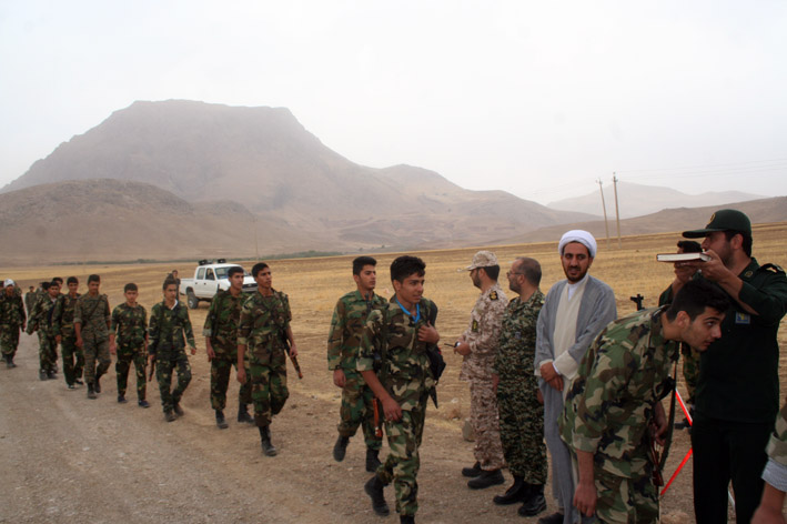 آغاز اولین روز از رزمایش بزرگ الی بیت المقدس در هرسین+تصویر