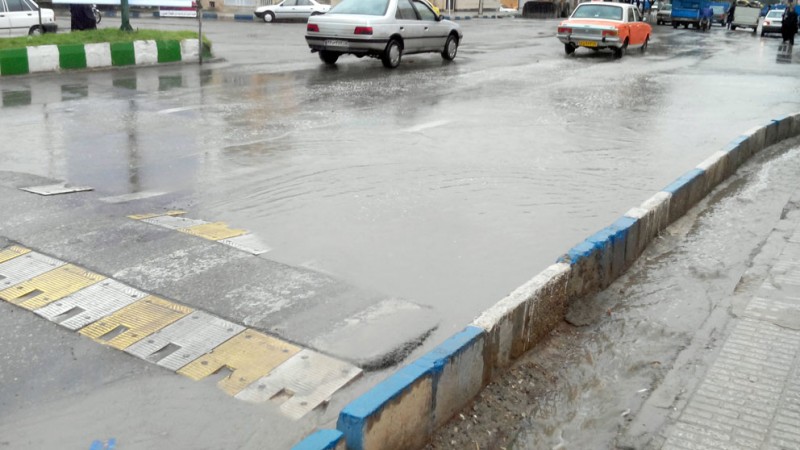 باران پاییزی غبار از چهره هرسین زدود+تصویر