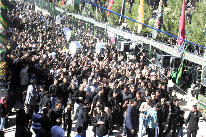 برگزاری مراسم عاشورای حسینی در هرسین