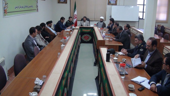 جلسه برنامه ريزي و هماهنگي برنامه هاي هفته بسيج / یار محمدی: بسيج از اركان اصلي انقلاب است 