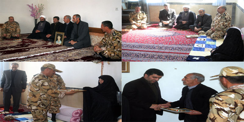 دیدار مسئولین شهرستان هرسین با خانواده معظم شهدا+تصویر دیدار مسئولین شهرستان هرسین با خانواده معظم شهدا+تصویر