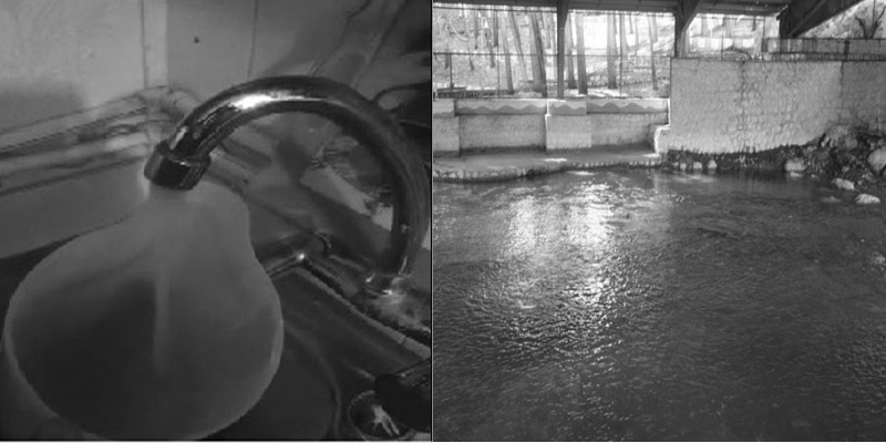  علت گل آلود شدن آب شرب هرسین بارندگی در سرچشمه سراب است/ افت فشار ها ناشی از در مدار قرار گرفتن سیستم تصفیه است