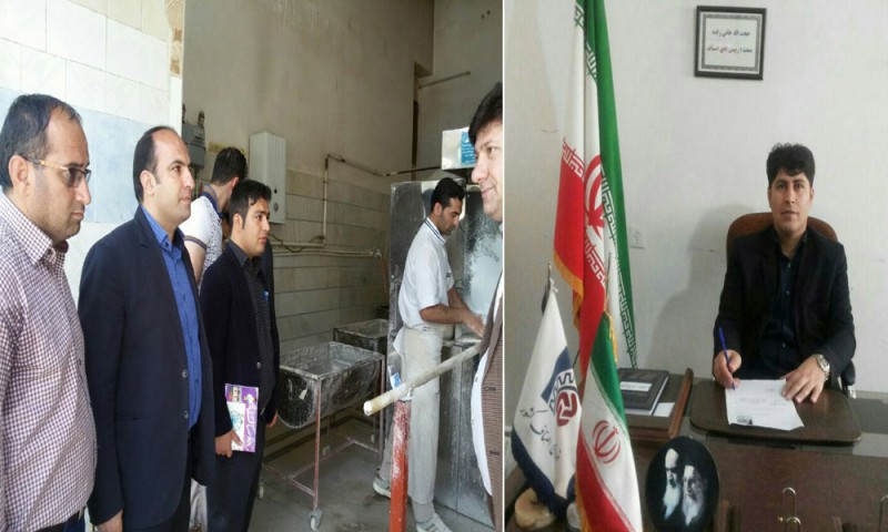 بازرسی از ۱۰ واحد خبازی و تشکیل دو فقره پرونده تخلفات صنفی در هرسین