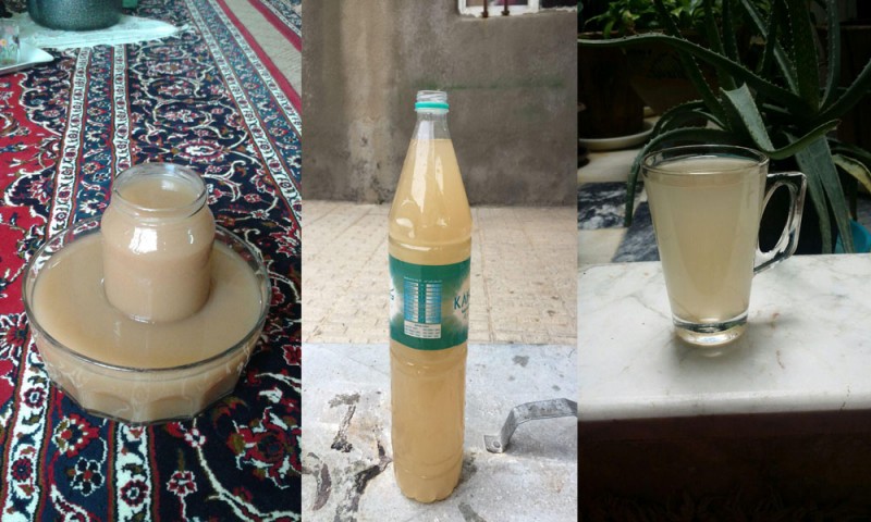 تصاویر کابران تلگرام از وضعیت لحظه ای آب شرب هرسین