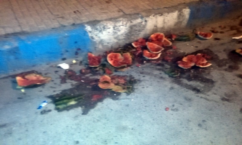 کام تلخ هرسین از بوی تند زباله ها/ خیابان هایی که رنگ و لعاب بی تدبیری گرفته اند