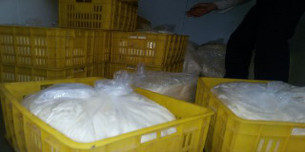 توقیف 840کیلو گرم خامه خشک غیر مجاز در بخش بیستون