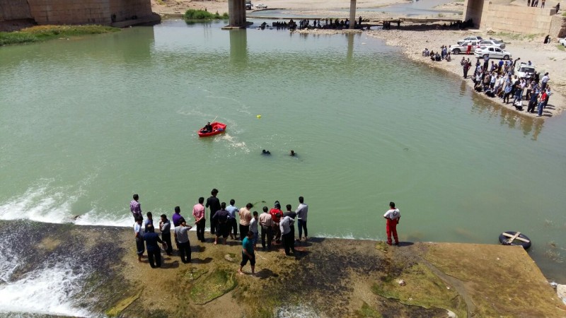جسد غرق شده جوان هرسینی هنوز پیدا نشده/جستجو ها همچنان ادامه دارد