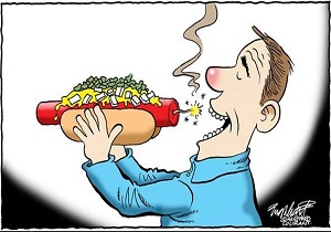 خوردنی‌های خوشمزه سرطانی 