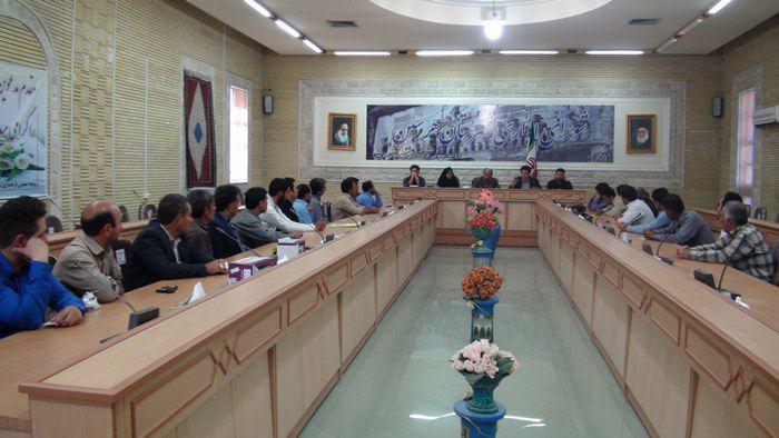 مراسم تودیع و معارفه مدیر جهاد کشاورزی هرسین برگزار شد