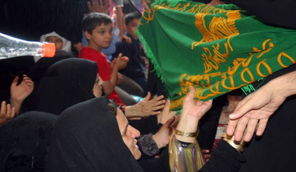 مراسم استقبال از کاروان زیر سایه خورشید در هرسین برگزار می شود