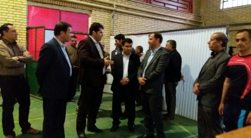 دیدار فرماندار شهرستان با ورزشکاران و اعضای هیئت کشتی هرسین دیدار فرماندار شهرستان با ورزشکاران و اعضای هیئت کشتی هرسین