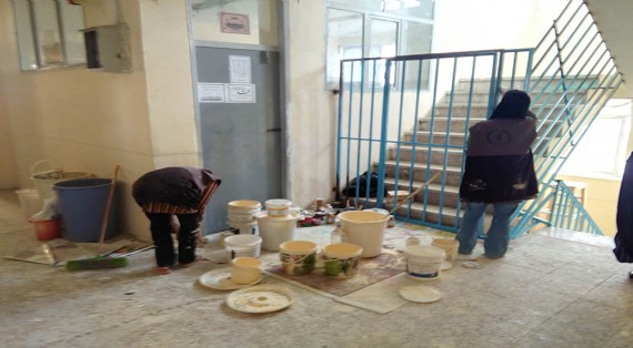 مرمت و بهسازی23مدرسه و تعمیر200دستگاه میز و نیمکت در هرسین/شرکت 220 نفر روز در برنامه های طرح هجرت 3 در شهرستان