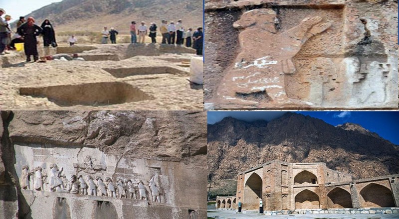 از سفری به یاد ماندنی در گور دخمه ها و تاریخ 11هزارساله چیا خزینه هرسین تا بازدید از کلکسیونی از آثار باستانی منطقه گردشگری بیستون