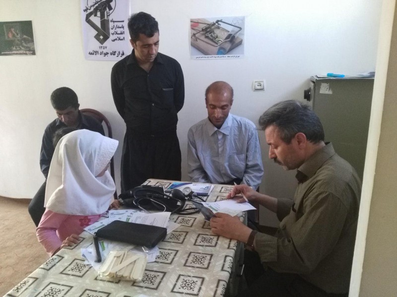 از ابتدای اردیبهشت ماه تا کنون 5 تیم پزشکی به محله  محروم  ده بالا  هرسین اعزام شده است