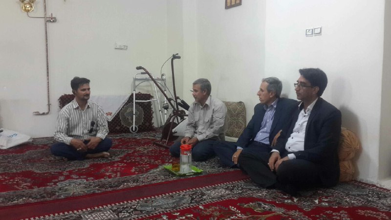 بازدید از خانواده های تحت پوشش بهزیستی در بیستون