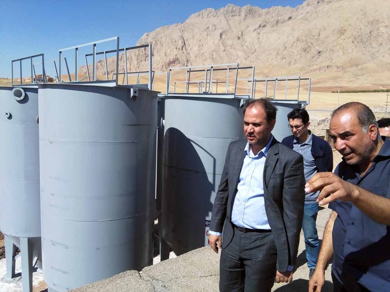 فرماندار هرسین:  8فیلتر تصفیه در محل تصفیه خانه نصب شد/ افتتاح پروژه در آذرماه انجام می شود