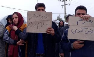 تصاویری متفاوت از حضور رهبر معظم انقلاب در جمع مردم سرپل ذهاب