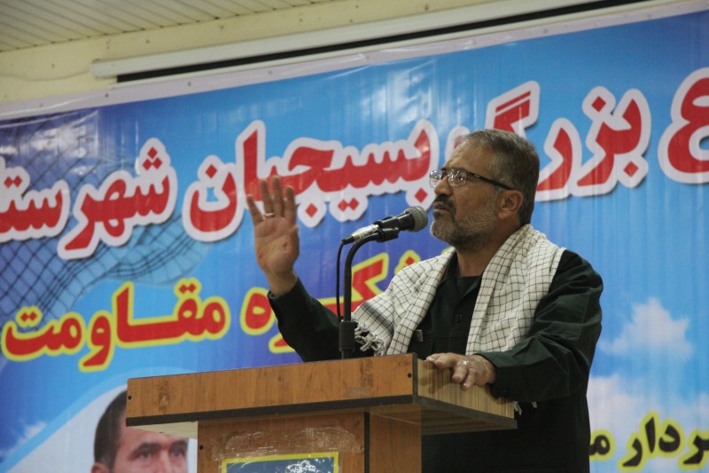 بسیج مجموعه ای از انسان های شجاع، فداکار، مردمی و آماده بکار است