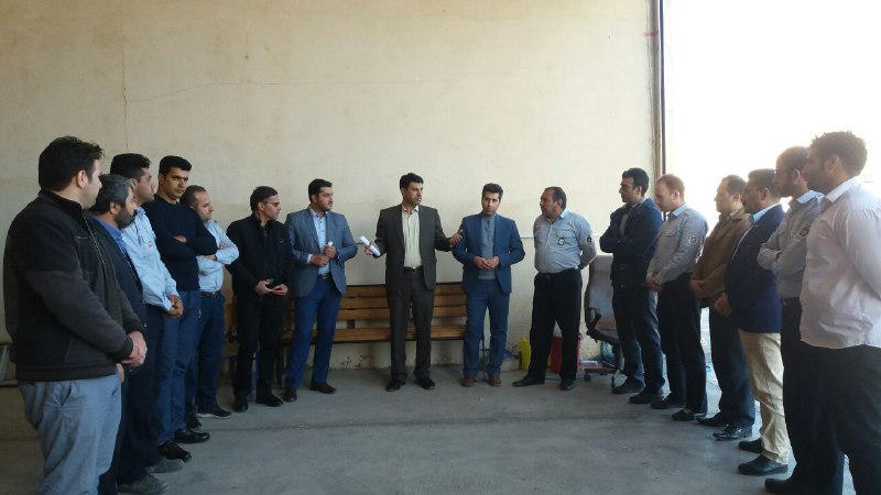اسدی: لزوم  ارتقاء تجهیزات و کیفیت خدمات در مرکز آتش نشانی هرسین