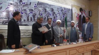 مراسم تودیع و معارفه رئیس جهاد کشاورزی شهرستان هرسین برگزار شد