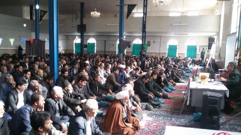 یادواره 9شهید پایگاه شهید صفری بخش بیستون برگزار شد+فیلم و عکس