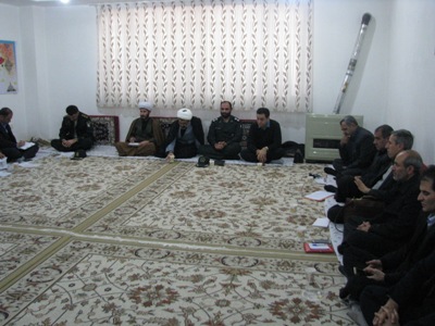 برگزاری چهارمین جلسه شورای فرهنگ عمومی سال ٩٦ در  هرسین 