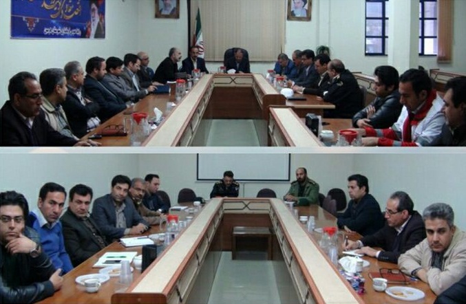 برگزاری ستاد تسهیلات سفر های نوروزی شهرستان هرسین 