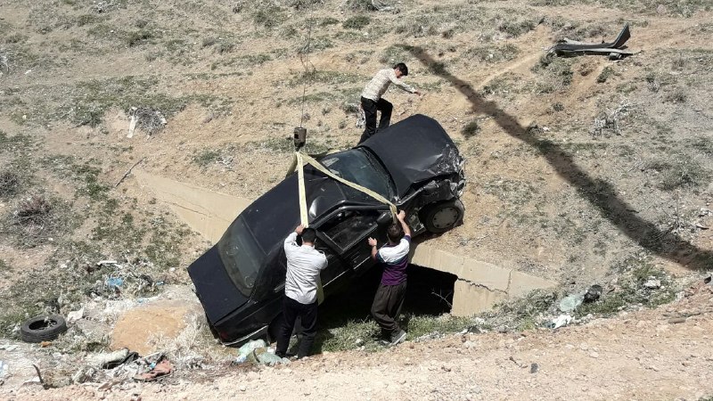 6مصدوم در تصادف پراید و پژو در کمربندی شمالی هرسین+تصویر