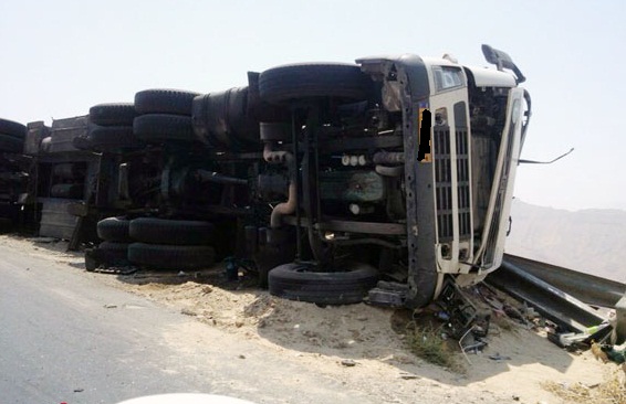 واژگونی تریلی در محور بیستون به سنقر 5کشته و زخمی بر جای گذاشت