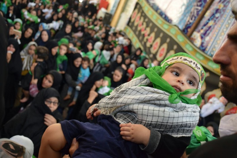 همایش شیرخوارگان حسینی در هرسین برگزار شد