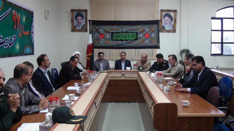 ششمين جلسه شوراي هماهنگي مديريت بحران شهرستان هرسين برگزار شد