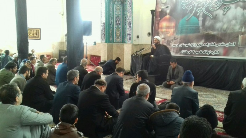 مراسم عزاداری سالروز شهادت امام رضا (ع) در هرسین