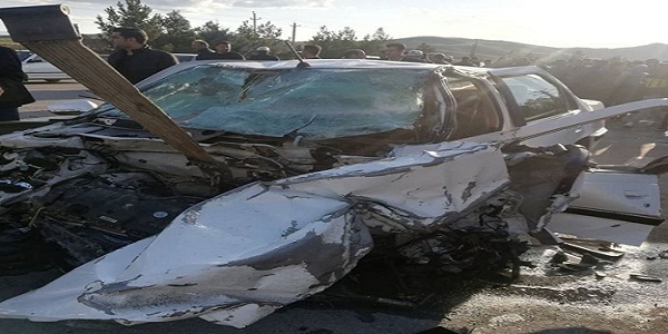 6کشته در تصادف وحشتناک در محور هرسین به پلیس راه 