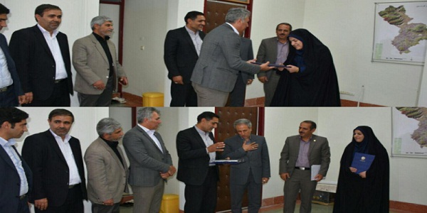 مراسم تودیع و معارفه رئیس اداره بهزیستی شهرستان هرسین برگزار شد.