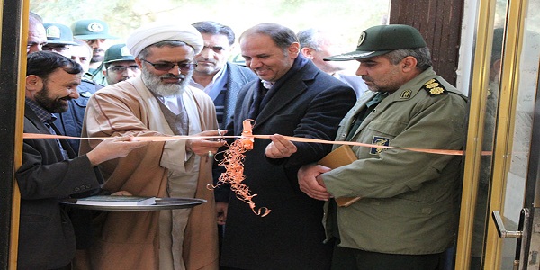 افتتاح نمایشگاه خوشنویسی در شهرستان هرسین 