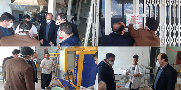 پلمپ 4واحد صنفی خبازی و شیرینی پزی غیربهداشتی درهرسین