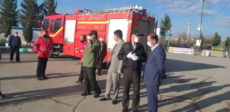 خروجي شهر هرسين براي خودروهاي بومي مسدود شد