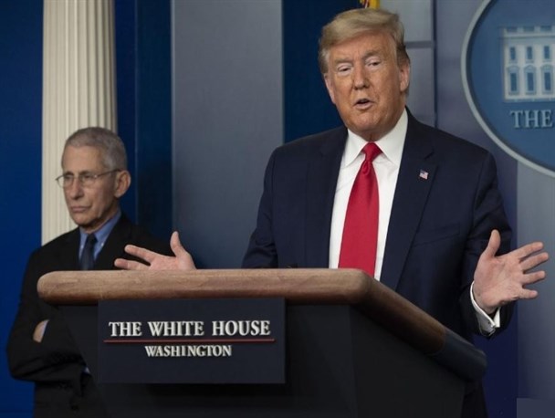 رسوایی ضدانقلاب در ماجرای نظریه عجیب درمانی ترامپ/ شرکت‌های سازنده محصولات ضدعفونی هم اطلاعیه دادند اما ضدانقلاب سکوت کرد+ تصاویر