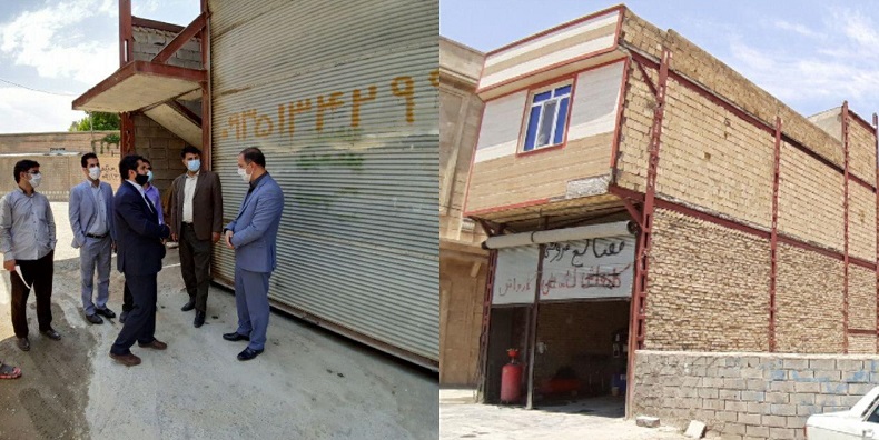 قطع دست زمین خواران در هرسین