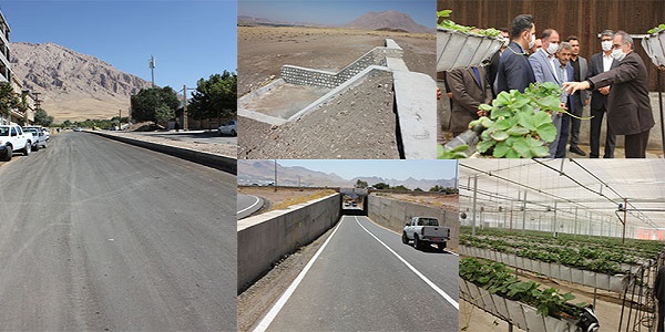 بهره برداری از  ۱۴ پروژه بزرگ و کوچک عمرانی و کشاورزی در شهرستان هرسین 