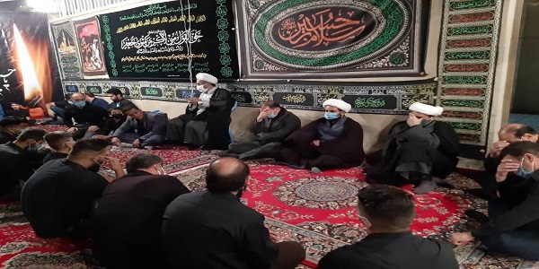 مراسم عزاداری شب عاشورای حسینی (علیه‌السلام) در هرسین