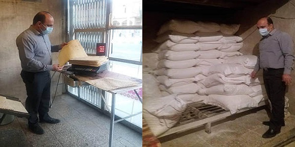 برخورد با 11نانوایی متخلف در هرسین 